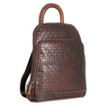 Woven Small Backpack